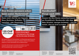 Herbst - Winter Aktion: Upgrade-Wochen bei Wälty Storen