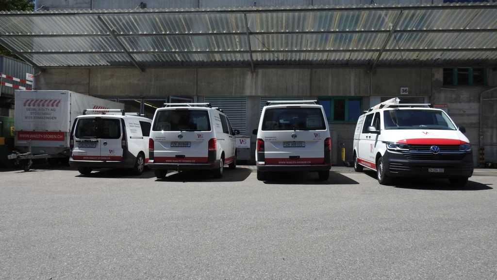 Servicewagen der Wälty Storen AG